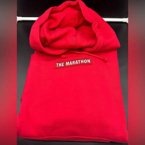 NWOT Red Bar hoodie size small- The Marathon Clothing - Authentic - Picture 2 of 4